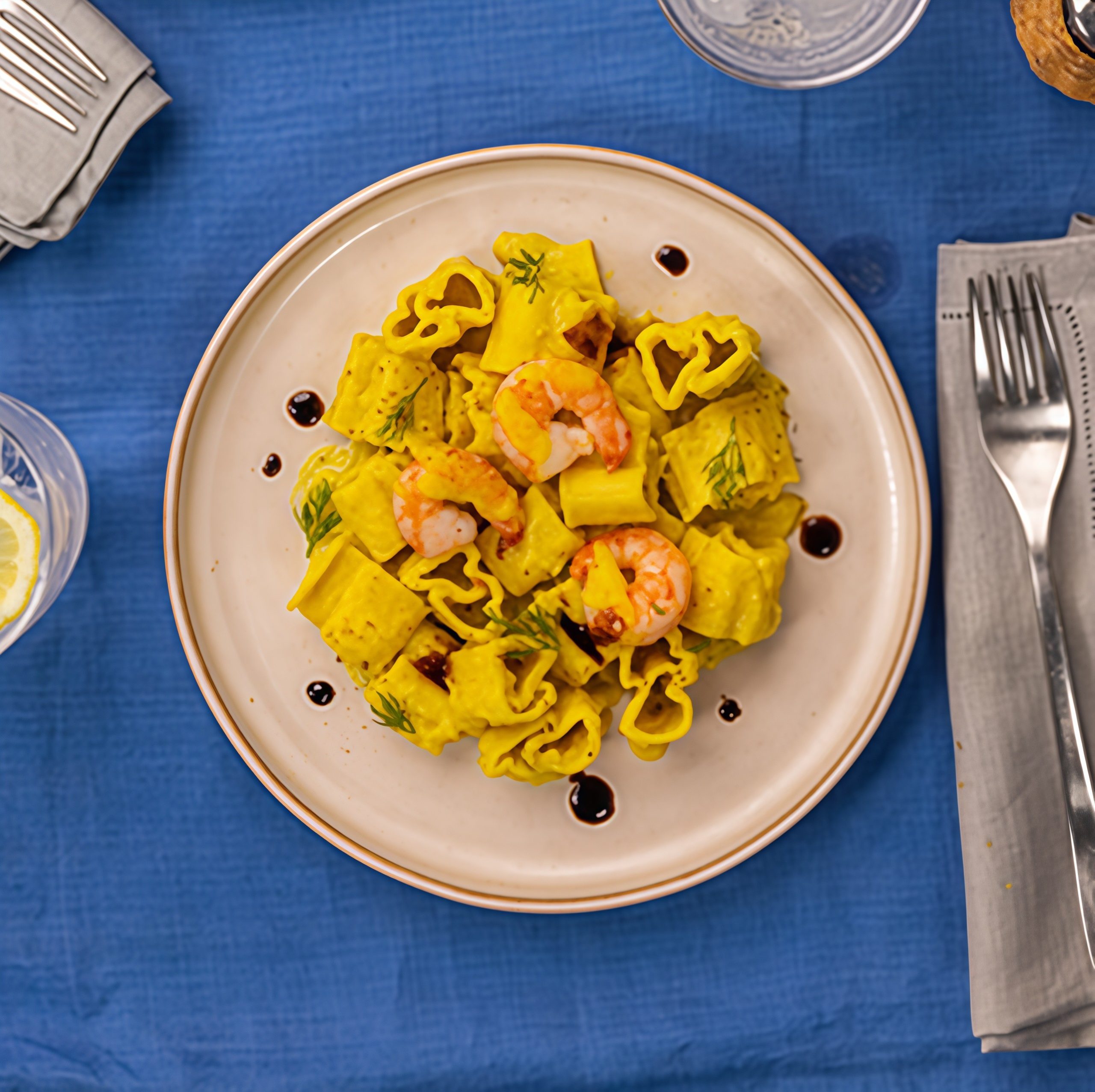 Ди Аморе с креветками